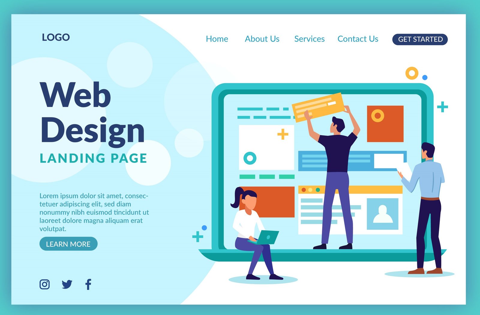 Landing page