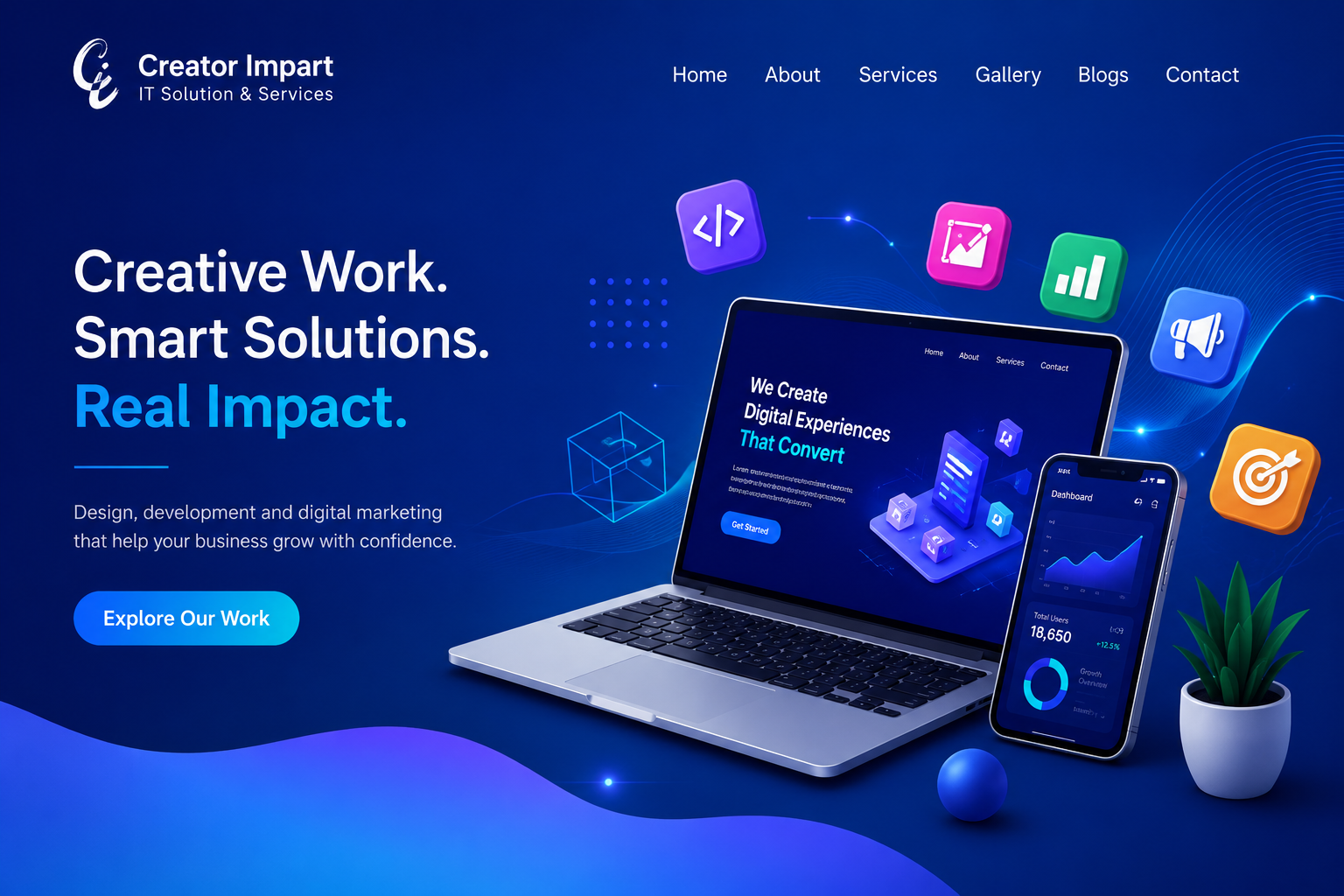 Digital design gallery